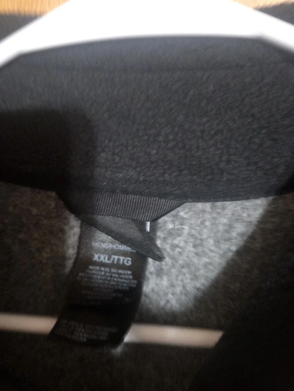 The North Face Flashdry Men’s Gray Color Block Full Zip Fleece Sweater Size XXL